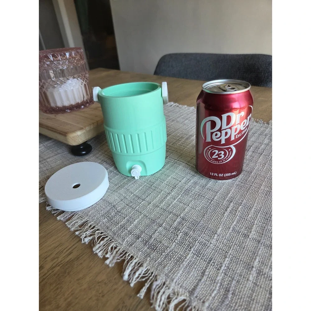 Mini Water Jug Soda Can Cooler Sleeve Retro 3D‎ Printed Koozie Drink Holder